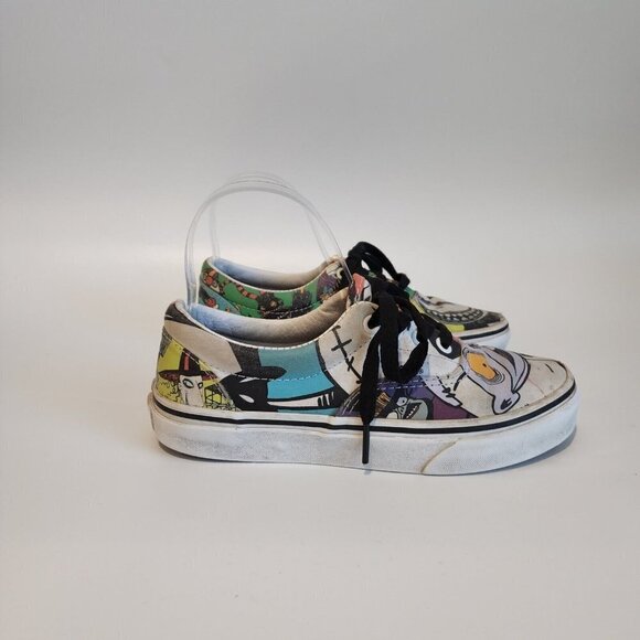 Vans X Nightmare Before Christmas Halloweentown Lace Low Top Sneakers Womens 5 - Picture 3 of 12